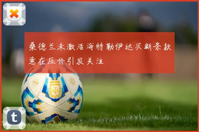 桑德兰未激活海特勒伊达买断条款意在压价引发关注